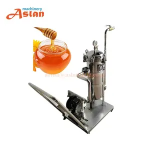 Manufacturer natural pure honey filter hot sale honey strainer and processing honey filter can filling and bottling machine