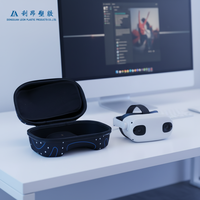 Étui pour lunettes VR Leon EVA avec amortissement des chocs, couleur personnalisable, taille 7 pouces pour les voyages et le camping