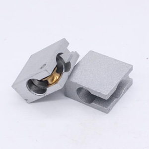 Chuangying Aluminum Alloy Right Angle Connecting Block Push Pull Slide Rail Guide Wheel Linear Motion Component - Product Image 3