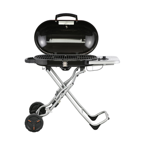 Portable Foldable <strong>Propane</strong> Grill <strong>Griddle</strong> Metal Gas Barbecue with Trolley for <strong>Camping</strong> Outdoor Folding BBQ Grills - Product Image 1