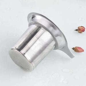 Filtro per tè in acciaio inossidabile riutilizzabile cestino per tè accessori per tè a maglia Fine sfusa infusori di foglie di tè - Product Image 5