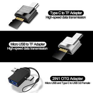 Loại C Để TF Card Reader <span class=keywords><strong>Adapter</strong></span> OTG Thông Minh Memory Card Reader Đối Với <span class=keywords><strong>Samsung</strong></span> Huawei <span class=keywords><strong>Micro</strong></span> <span class=keywords><strong>USB</strong></span> Để TF Card Reader <span class=keywords><strong>Adapter</strong></span> Đối Với Xiaomi - Product Image 3