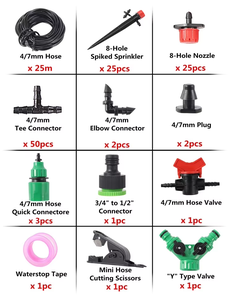 5m ~ 25m sistema di irrigazione a goccia automatico forniture da <span class=keywords><strong>giardino</strong></span> fai-da-te Micro gocciolamento <span class=keywords><strong>per</strong></span> irrigazione da <span class=keywords><strong>giardino</strong></span> - Product Image 6