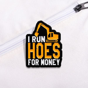 Pin de Esmalte con Diseño de Hombres que Corren por Dinero, Broche Metálico Creativo para Trabajadores, Insignia para Solapa, Mochila, Ropa, Joyería, Accesorios Decorativos - Product Image 3