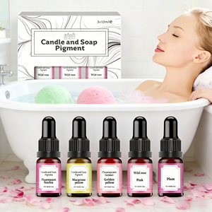 ชุดสีผสมเทียนเหลว 36 สี สีเข้มข้นสูง โปร่งแสง สำหรับทำเทียนหอม DIY จากขี้ผึ้งถั่วเหลือง - Product Image 1