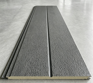 Panneau mural extérieur moderne en acier Galvalume haute durabilité, isolé avec âme en <span class=keywords><strong>mousse</strong></span> PU, écologique, pour entrepôt extérieur - Product Image 1