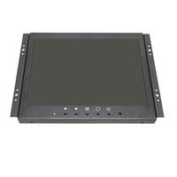 9.7/10 İnç Açık Çerçeveli Endüstriyel Kapasitif IPS Dokunmatik Ekran Monitörü 4:3 En Boy Oranı VGA/HD/USB