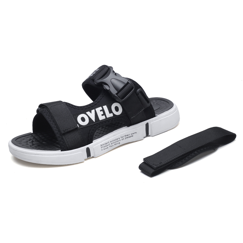 Outdoor Summer Fabric Tape Trekking Slippers Sport Men Sandals