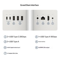 Nouveau PC de bureau tout-en-un HP de 27 pouces avec WiFi 6, processeur Core 7 240H, écran intégré et 1 To de stockage, vente en gros