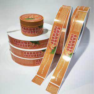 Glossy Shiny Waterproof <strong>Sticker</strong> Customized Cosmetic Self <strong>Tanning</strong> Sun Cream Bottle Packaging Label UV Proof Private <strong>Sticker</strong> - Product Image 1