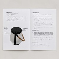 Service d'impression de brochures personnalisées Lianhe Packaging en gros, papier couché double face 100 g/m², revêtement UV, estampage à chaud