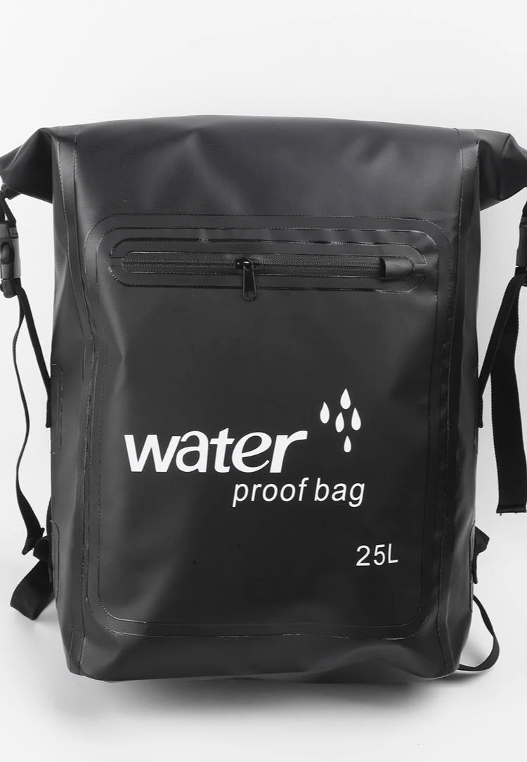Black - 25 liters large capacity
