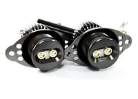 Nouveaux feux LED Angel Eyes super lumineux blancs 6000K pour E90/E91 Série 3 2008 Rétrofit/Mise à niveau OE