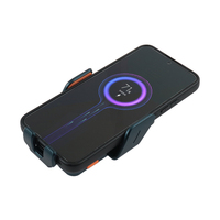 Prise d'air magnétique 15w à charge rapide, rotation à 360 degrés, support de charge sans fil intelligent pour voiture à induction pour iphone