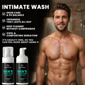 Jabón Íntimo Masculino de Marca Privada Personalizada, Jabón Corporal con pH Equilibrado, Fórmula Natural y Orgánica, Desodorante y Limpiador para Partes Íntimas Masculinas - Product Image 2