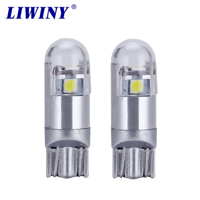 Liwiny T10 W5W 194 168 3030 3SMD для автомобиля светодиодная подсветка салона автомобиля пластина купольная лампа для чтения подсветка 12 В 6000 К Белый Синий R