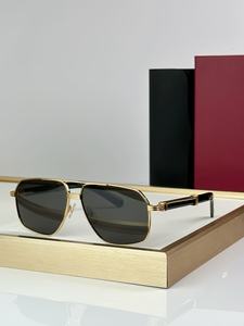 Gafas de Sol de piloto Vintage para hombre, Gafas de metal para mujer clásicas, gafas de conducción UV400, nuevas gafas de sol de doble haz a la moda - Product Image 5