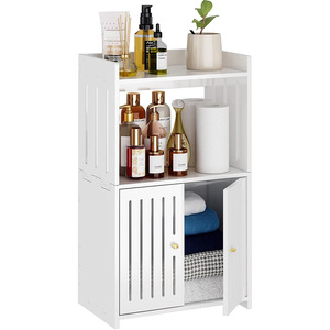 Armario de Almacenamiento Ou Shu Mei de 3 Niveles con Puertas, Diseño Moderno para Dormitorio o Sala de Estar - Product Image 5