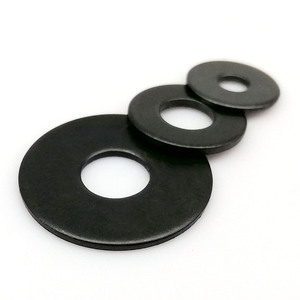 2/5/10/20/25 pièces Rondelle plate large en acier noir Grade 8.8 M3 M4 M5 M6 M8 M10 M12 <span class=keywords><strong>M14</strong></span> M16 GB96 - Product Image 3