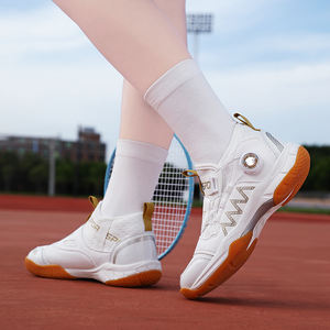 Logotipo personalizado 30-40 últimos cordones profesional Interior Exterior usado niños niñas niños deportes bádminton zapatos al por mayor - Product Image 5