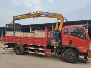 Mini 5ton Kran LKW mit Ziegel befestigung Bohrer Holz klemme - Product Image 6