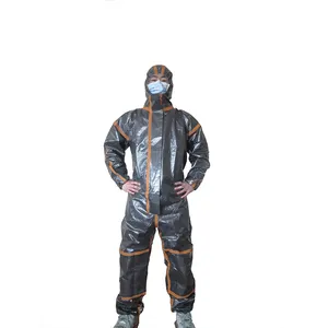 Guardwear OEM Vetements דה הגנה חד פעמי מחוזק Hazmat-חליפת מלא גוף כימי מגן חליפת מחיר