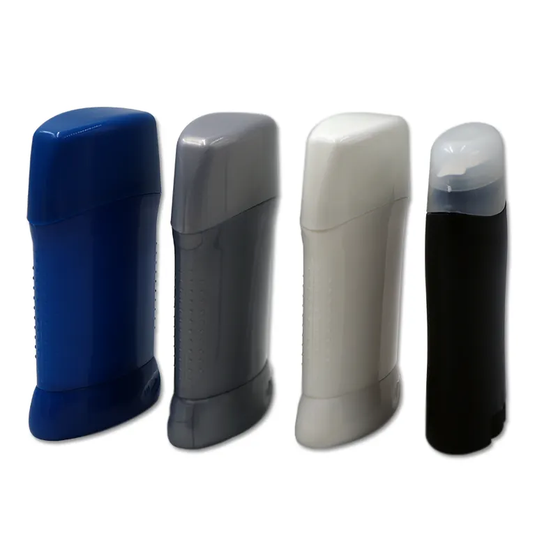Botella de Spray Desodorante de Plástico, Contenedor de Palo Desodorante, Gran Volumen, Antitranspirante Roll On Botellas, 75g