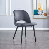 Chaise au Design baroque en métal pour la salle à manger et l'hôtel, mobilier de maison, haute qualité