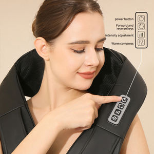 Venta caliente amasado Shiatsu hogar y uso en el trabajo masajeador relajante de cuello y hombros - Product Image 4