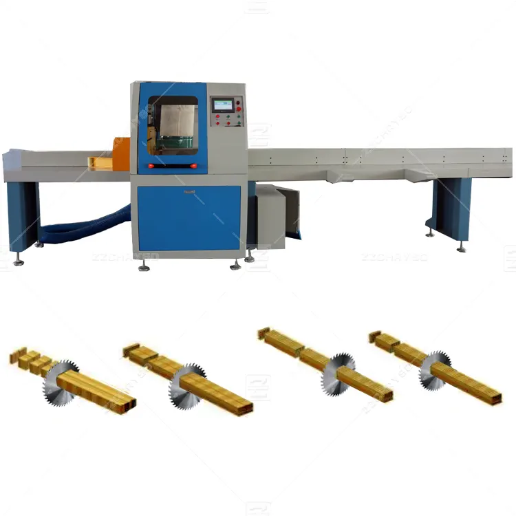 Máy Cưa Cắt Chân Pallet Gỗ Cnc Bán Chạy Máy Cưa Cắt Chân Pallet Máy Cưa Cắt Khối Pallet Gỗ Với Hệ Thống Cho Ăn