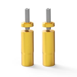 NiceCNC motocicleta 3,7 "1-1/4" manillar Riser extensiones piernas para Harley Street <span class=keywords><strong>Bob</strong></span> FXBB <span class=keywords><strong>107</strong></span> FXBBS 114 <span class=keywords><strong>Fat</strong></span> Boy FLFB <span class=keywords><strong>107</strong></span> - Product Image 5