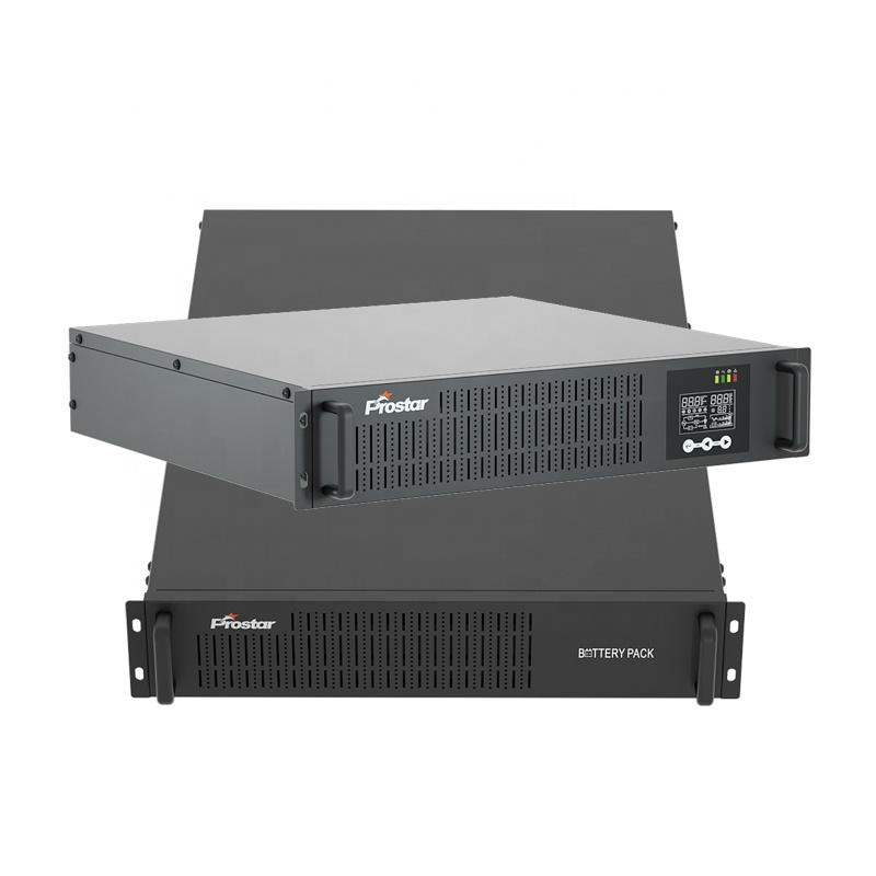 Online UPS 6KW 6KVA 6k 192VDC PF1.0 2U монтируемый в стойку башенный сервер UPS встроенный аккумулятор с частотой 60 Гц переменного тока