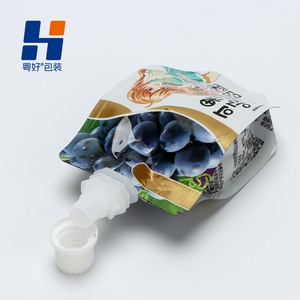 Custom Printed Shaped PET Aluminum Foil Baby Food Bag Stand Liquid Jelly Juice Spout <strong>Pouch</strong> for <strong>Milk</strong> and Beverage Packaging - Product Image 6