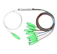 ZISA Fiber Splitter PLC, 1x2 1x4 1x8 1x16 1x32 serat optik dengan 5db TX Power CATV infrastruktur digunakan untuk jaringan FTTH