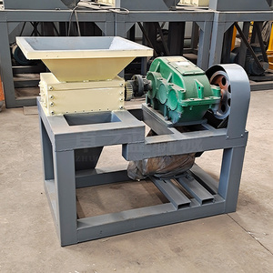 Máy Nghiền Nhỏ Nhỏ Máy Tái Chế Lon Nhôm Kim Loại Nhựa Phế Liệu RDF Dẫn Xuất Rác Vườn Máy Hủy Trục Đơn - Product Image 4