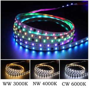 Tira de Luces <span class=keywords><strong>LED</strong></span> RGBCWIC, 60 <span class=keywords><strong>LED</strong></span>/m, DC24V, 3 Pines, Regulable, Programable, Color de Ensueño Cinco en Uno, para Decoración de KTV, Bares, Hoteles, Salones y Cafeterías - Product Image 2
