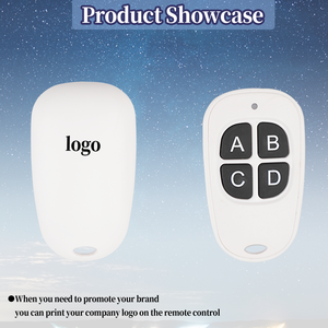 4-kênh đa chức năng 433Mhz không dây RF khóa phụ tùng cửa nhà để xe điều khiển từ xa 4 nút silicon bàn phím cho tự động hóa nhà - Product Image 5