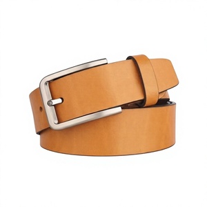 Nouvelle Arrivée Ceinture de Cérémonie pour Homme 100% Imperméable en Cuir de Vachette Écologique avec Boucle à Ardillon Robuste en Acier Massif Tendance - Product Image 2