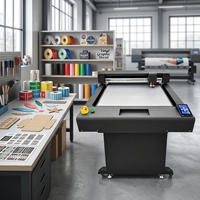 Traceur de découpe numérique à double tête haute vitesse pour carton, papier, PVC, tissu et vinyle