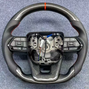 Volant en fibre de carbone pour <span class=keywords><strong>Toyota</strong></span> Hilux N70 N80 Land Cruise Prado 120 LC79 LC70 LC200 <span class=keywords><strong>Corolla</strong></span> Fortune Volant de voiture - Product Image 1