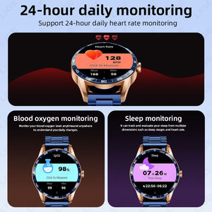 LIGE BW0910 2 Kayışlı Akıllı Saat Erkekler İçin Sesli Asistanlı Cevaplama Arama Yapma Fitness Takipçisi Nabız Ölçer Akıllı Saat IOS Android - Product Image 6