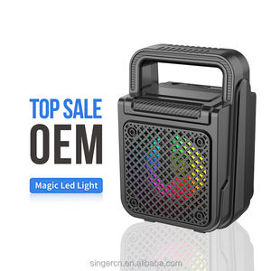 ZQS1372 LED luz colorida al aire libre inalámbrico PORTÁTIL ESTÉREO altavoz FM Radio bajo Woofer activo HIFI música Audio TWS Bt altavoz - Product Image 2