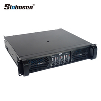 Sinbosen DS-10Q 4 Ohm Puissant Classe Td 4 Canaux Amplificateur de Puissance Fabricants 2100 Watts pour Scène