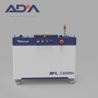 Raycus sumber Laser serat 6000W 6KW W, untuk mesin pemotong daya tinggi di berbagai industri pemakaian rumah restoran ritel