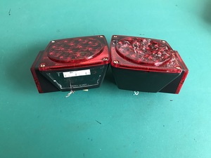 Kit d'éclairage LED de <span class=keywords><strong>remorque</strong></span> de luxe 2 pièces YH1837, sans câblage supplémentaire, <span class=keywords><strong>étanche</strong></span>, avec feux de freinage et de signalisation pour remorques de camping-car, bateaux et utilitaires – Remplacement - Product Image 2