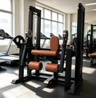 Machine de musculation commerciale robuste pour le dos – Équipement de gym professionnel