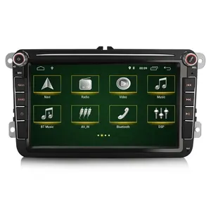 Erisin ES3185V 8" Android 10.0 Car Stereo DSP GPS Navigation Carplay Auto Radio for VW Caddy Scirocco Golf EOS SEAT Altea Leon
