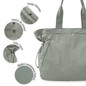 <span class=keywords><strong>Sac</strong></span> fourre-tout tendance en nylon <span class=keywords><strong>pour</strong></span> femme, léger, élégant, idéal <span class=keywords><strong>pour</strong></span> le yoga, nouveaux sacs à <span class=keywords><strong>main</strong></span> en gros - Product Image 5