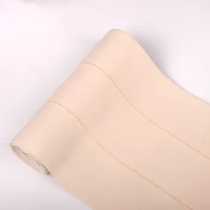 XYX özel örgü karın kemeri bel balık ipek Polyester lateks iplik naylon renk spandeks file elastik kemer karın elastik