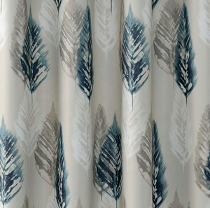 Rideaux occultants magnétiques à motif de plantes, panneau isolé thermique, économie d'énergie, pour chambre à coucher - Product Image 3